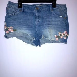 Jean shorts